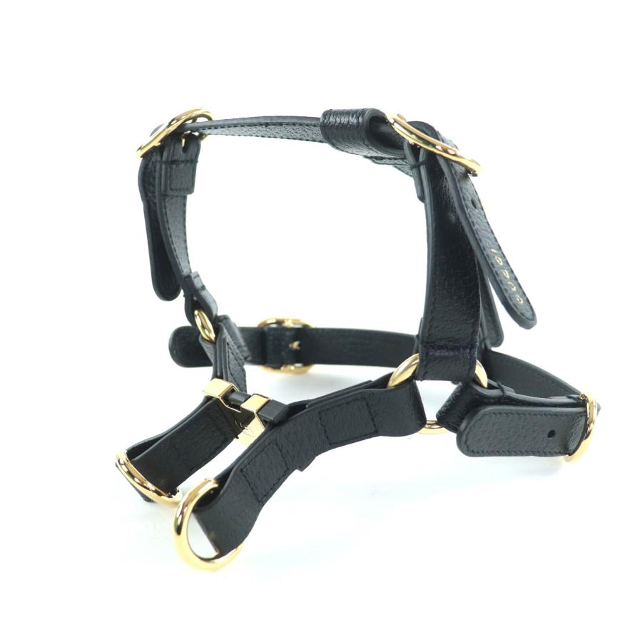 GUCCI グッチ インターロッキングG ハーネス 犬 レザー S 692963 GUCCI（グッチ） 未使用品☆GUCCI 692963 レザー インターロッキングG