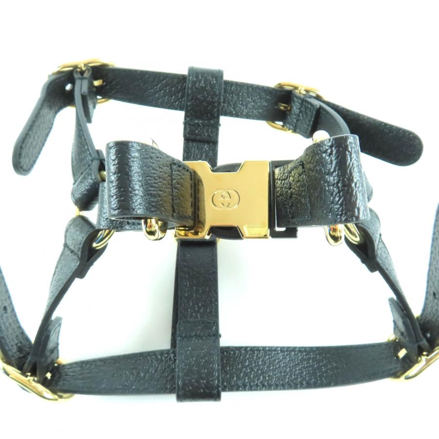 GUCCI グッチ インターロッキングG ハーネス 犬 レザー S 692963 GUCCI（グッチ） 未使用品☆GUCCI 692963 レザー インターロッキングG