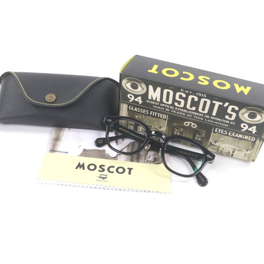 美品□MOSCOT モスコット LEMTOSH ウェリントンフレーム メガネ 眼鏡