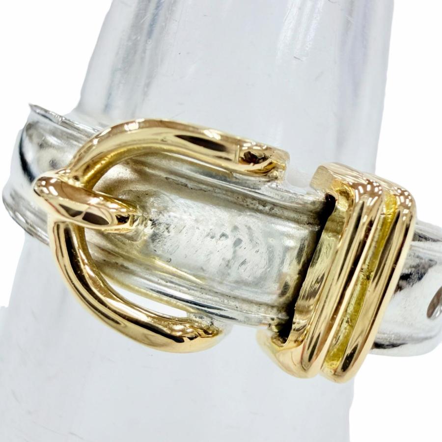 HERMES（エルメス） 極美品◇HERMES サンチュール リング 925 750