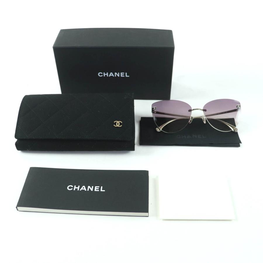 美品 CHANEL シャネル サングラス キャットアイ 5001 ココマーク CHANEL（シャネル） 極美品☆CHANEL 4273-T チタン ココマーク
