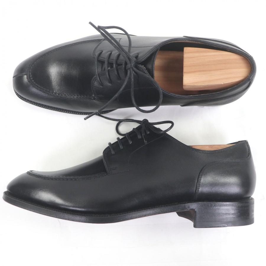 未使用品□YANKO ヤンコ レザー Uチップ グッドイヤーウェルト製法