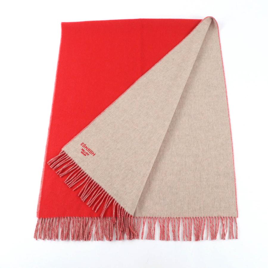HERMES（エルメス） 極美品☆HERMES 24AW H259130S カシミヤ100％ ロゴ