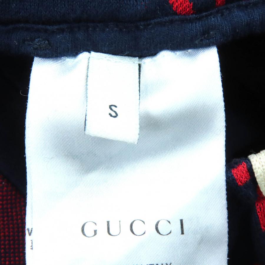 GUCCI（グッチ） 美品△GUCCI 496920 コットン100％ GGジャガード