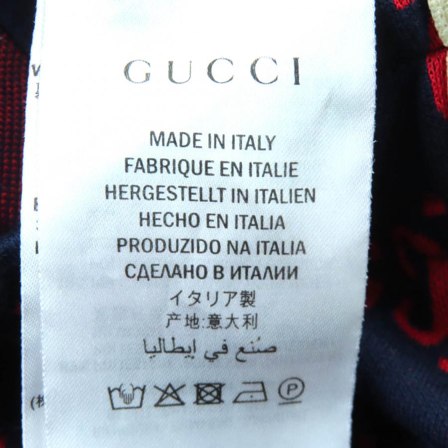 GUCCI（グッチ） 美品△GUCCI 496920 コットン100％ GGジャガード