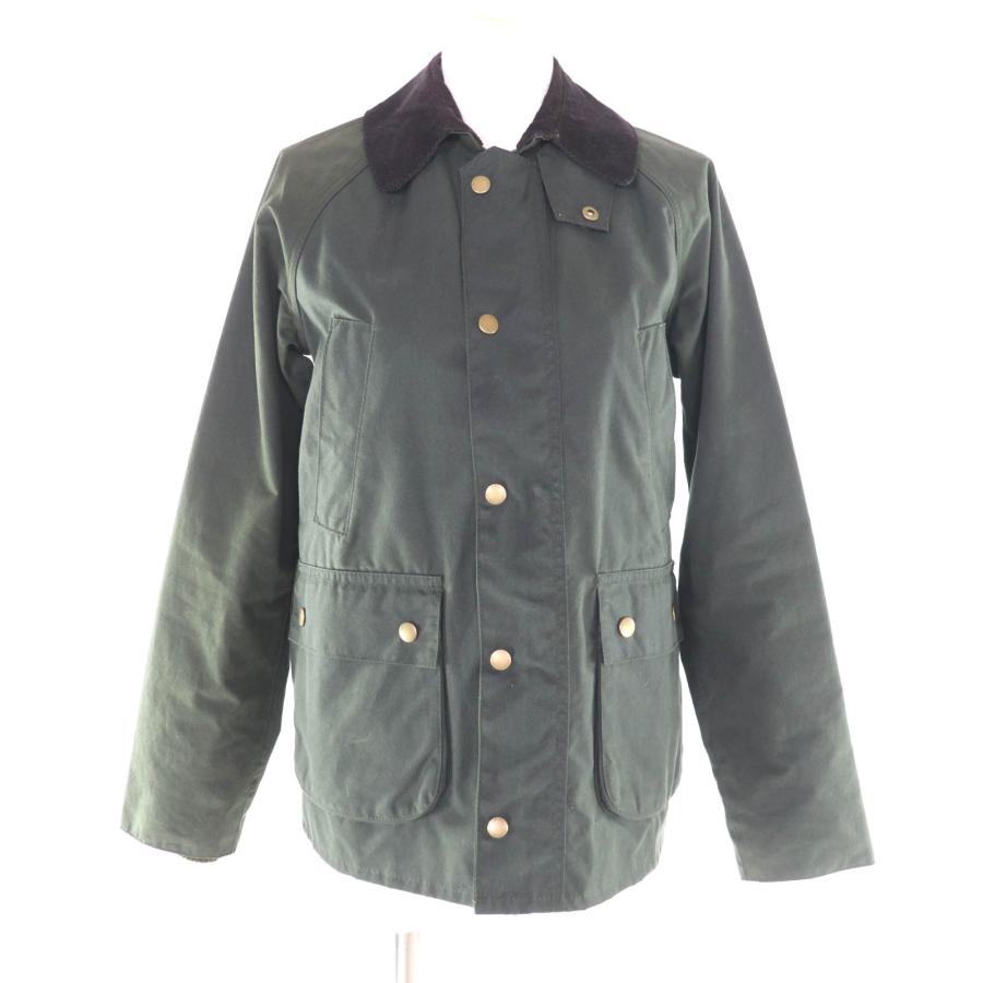 美品☆Barbour バブアー 1802119 BEDALE コットン100％ ロゴボタン付 