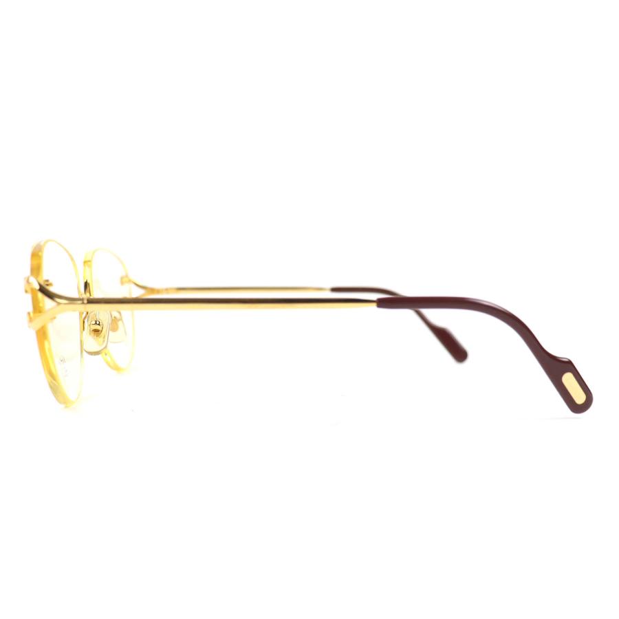 Cartier（カルティエ） 極美品△Cartier ツーポイント リムレス メガネ