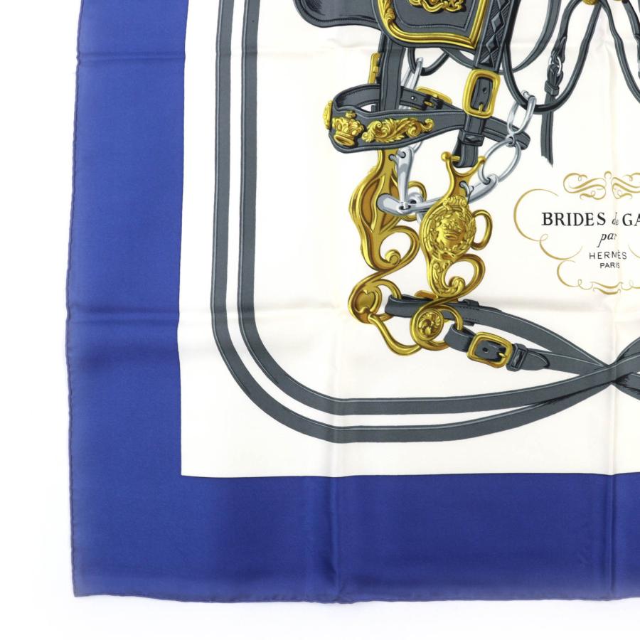 HERMES（エルメス） 極美品◇HERMES カレ90 BRIDES de GALA 式典用馬勒