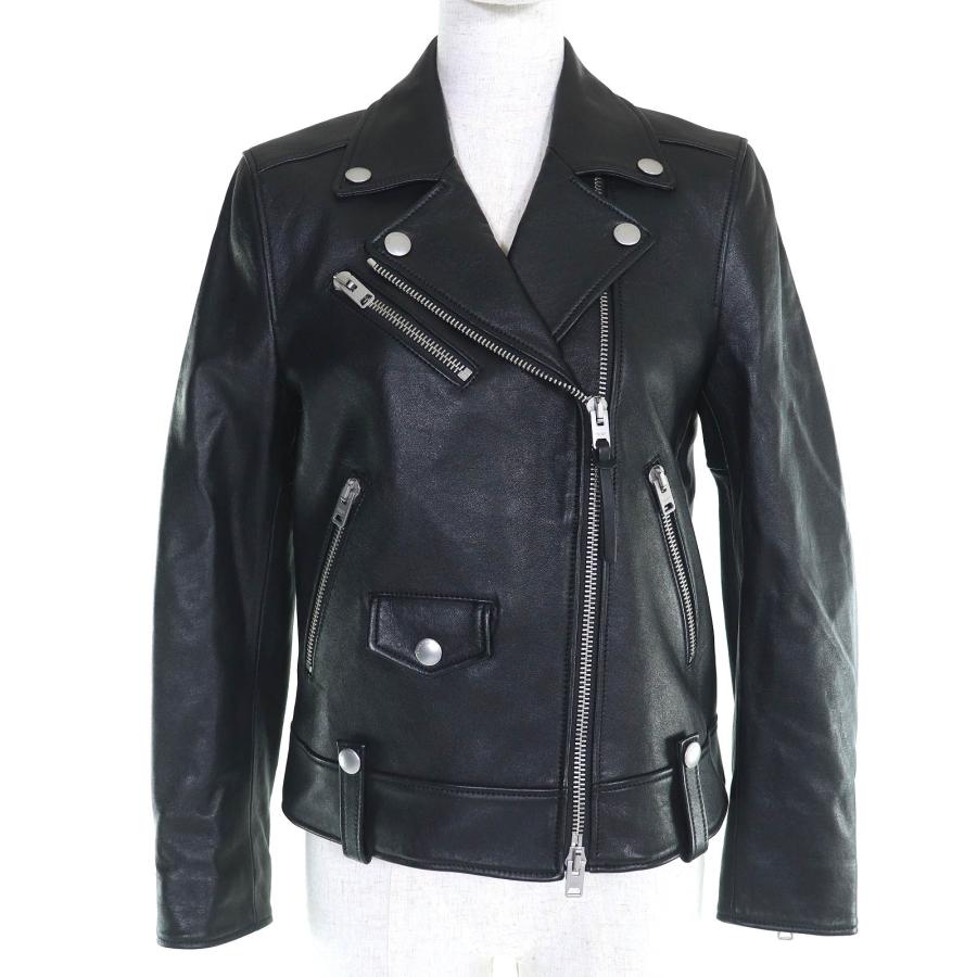 COACH（コーチ） 極美品△COACH 3725 ロゴボタン ラムレザー 中綿