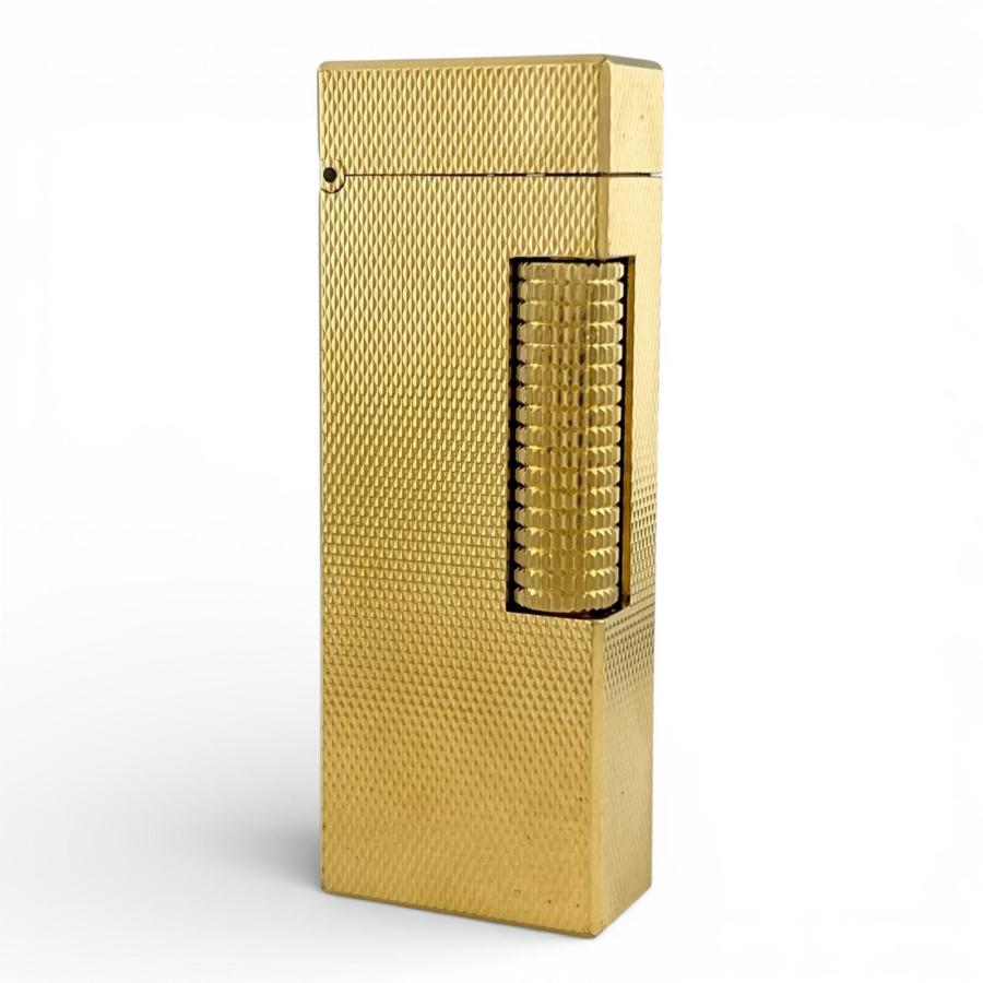 dunhill（ダンヒル） 美品△Dunhill スクエア 総柄 ローラー式 喫煙具