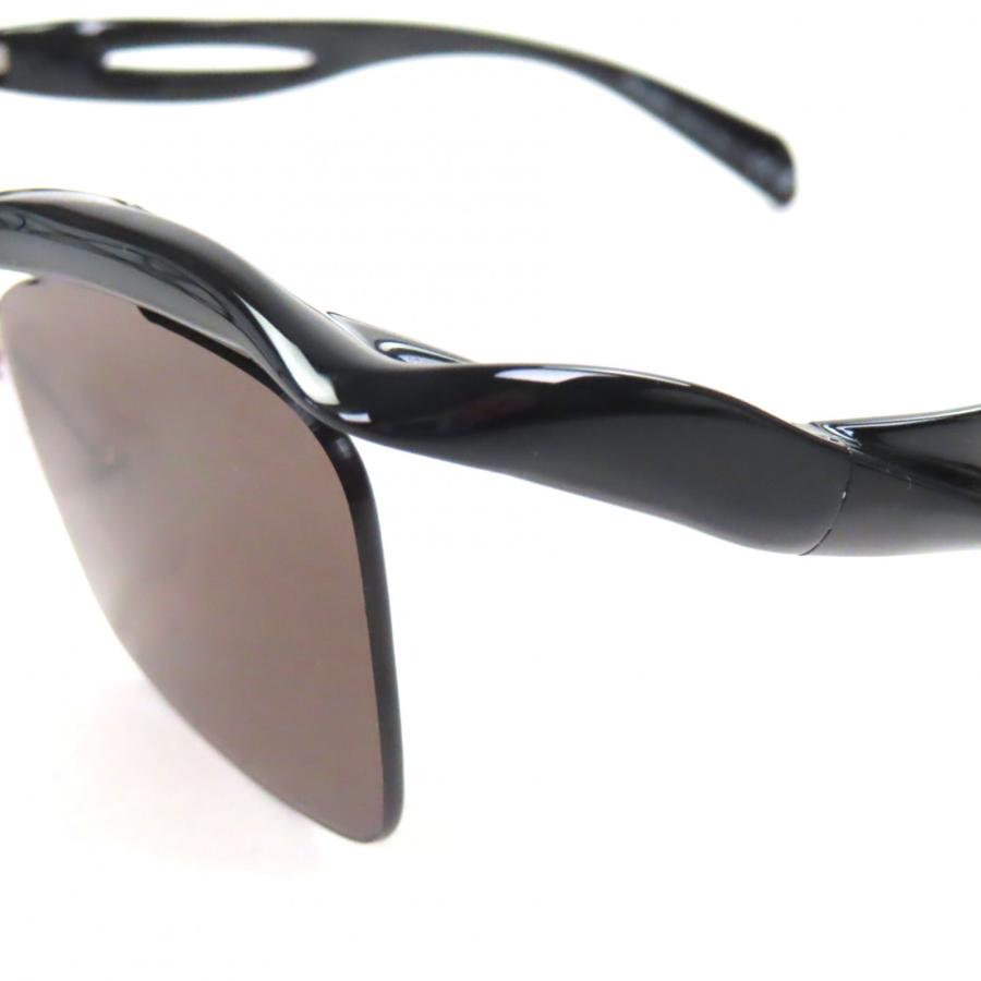 極美品▼PRADA プラダ SPRA15 スクエアレンズ サングラス ブラック レンズ：グレー系 47□20 135 デモレンズ 箱・保存袋・ケース付き イタリア製 メンズ PRADA（プラダ） 極美品▽PRADA SPRA15 スクエアレンズ サングラス