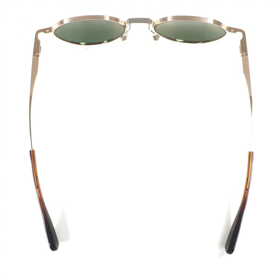 極美品▼DITA ディータ DTS150 VERS-ONE ボストンシェイプ アイウェア サングラス ゴールド 50□19-141 日本製 メンズ 極美品▽DITA ディータ DTS150 VERS-ONE ボストンシェイプ アイウェア