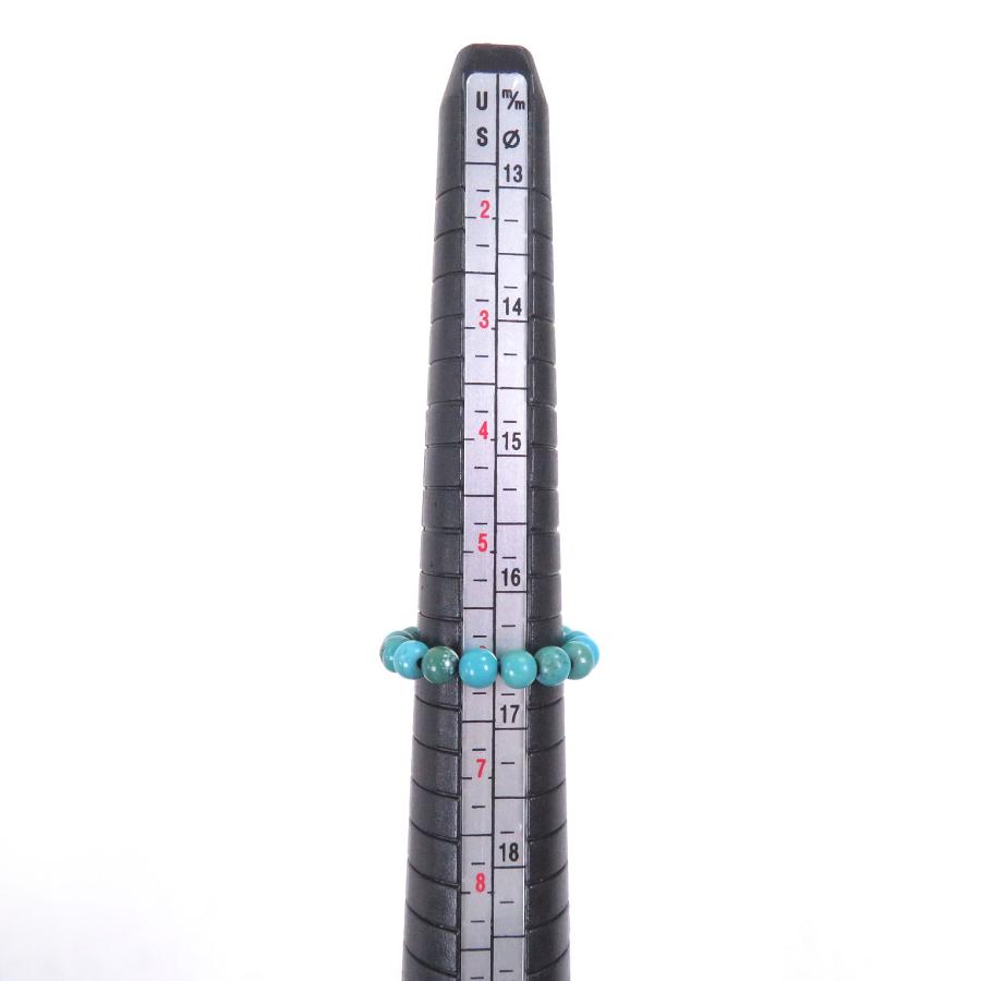 美品□CHROME HEARTS クロムハーツ BEAD ターコイズ SV925 CHクロスチャーム リング 指輪 シルバー JP12号相当 保存袋付き 総重量4.3g メンズ 美品□CHROME HEARTS クロムハーツ BEAD ターコイズ SV925 CHクロス