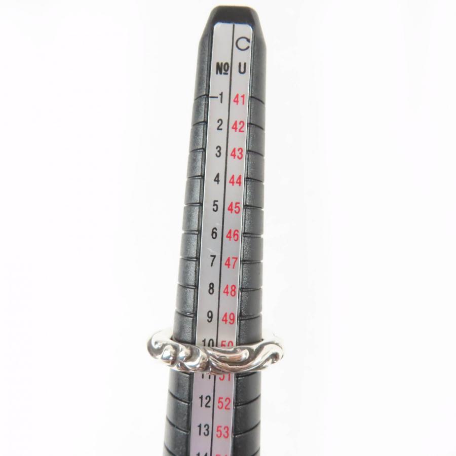 【美品】クロムハーツ　CHROME HEARTS　スクロールバンドリング 極美品☆CHROME HEARTS クロムハーツ SCROLL BAND RING スクロール