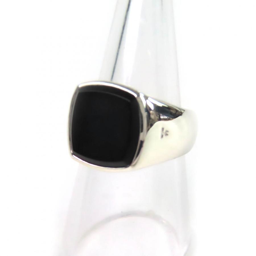 極美品△TOM WOOD トムウッド Cushion Black Onyx クッション ブラック