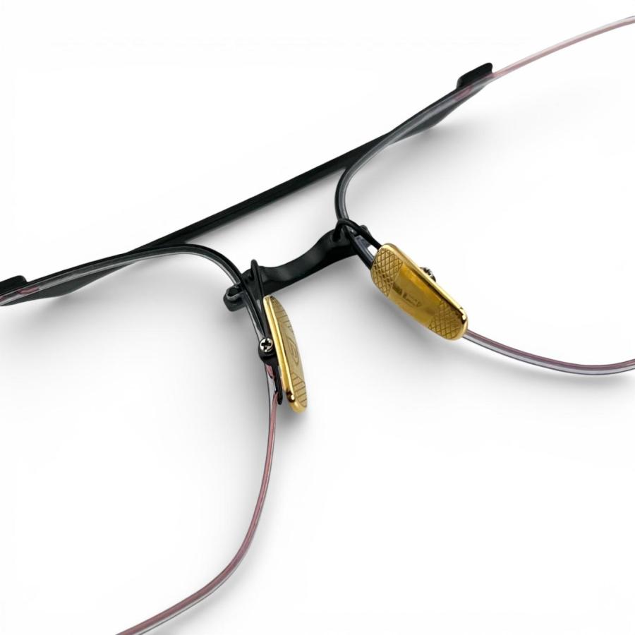 美品△DITA ディータ DTX146 GRAND-EVO Rx ツーブリッジ リムレス