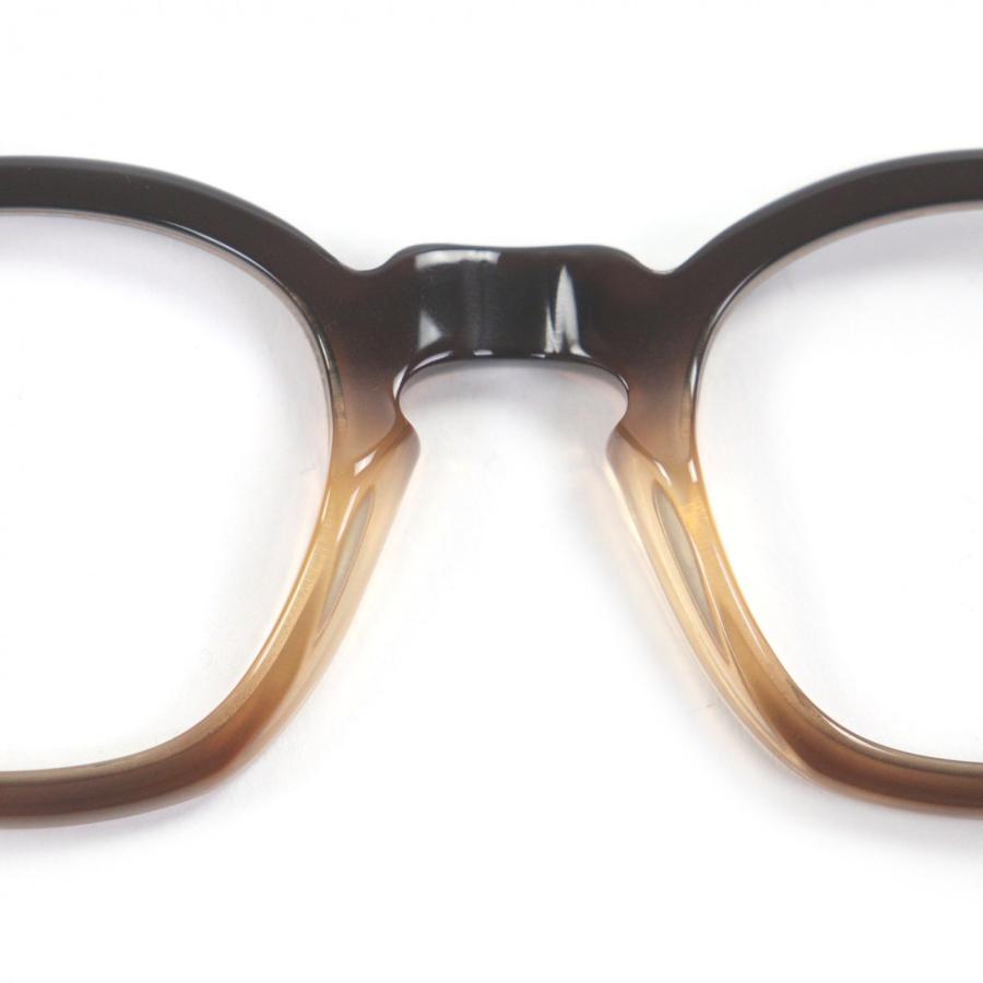 美品□Lesca Lunetier レスカ ルネティエ MOSE-XL LIMITED EDITION 80/90 メガネ 眼鏡 アイウェア クリアブラウン ブラック 6mm ケース付き メンズ 美品□Lesca Lunetier レスカ ルネティエ MOSE-XL LIMITED EDITION 80