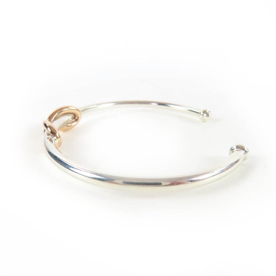 ティファニー　バングル　インフィニティ　コンビ　ゴールド　シルバー　ブレスレット TIFFANY&Co.（ティファニー） 極美品☆TIFFANY&Co. インフィニティ