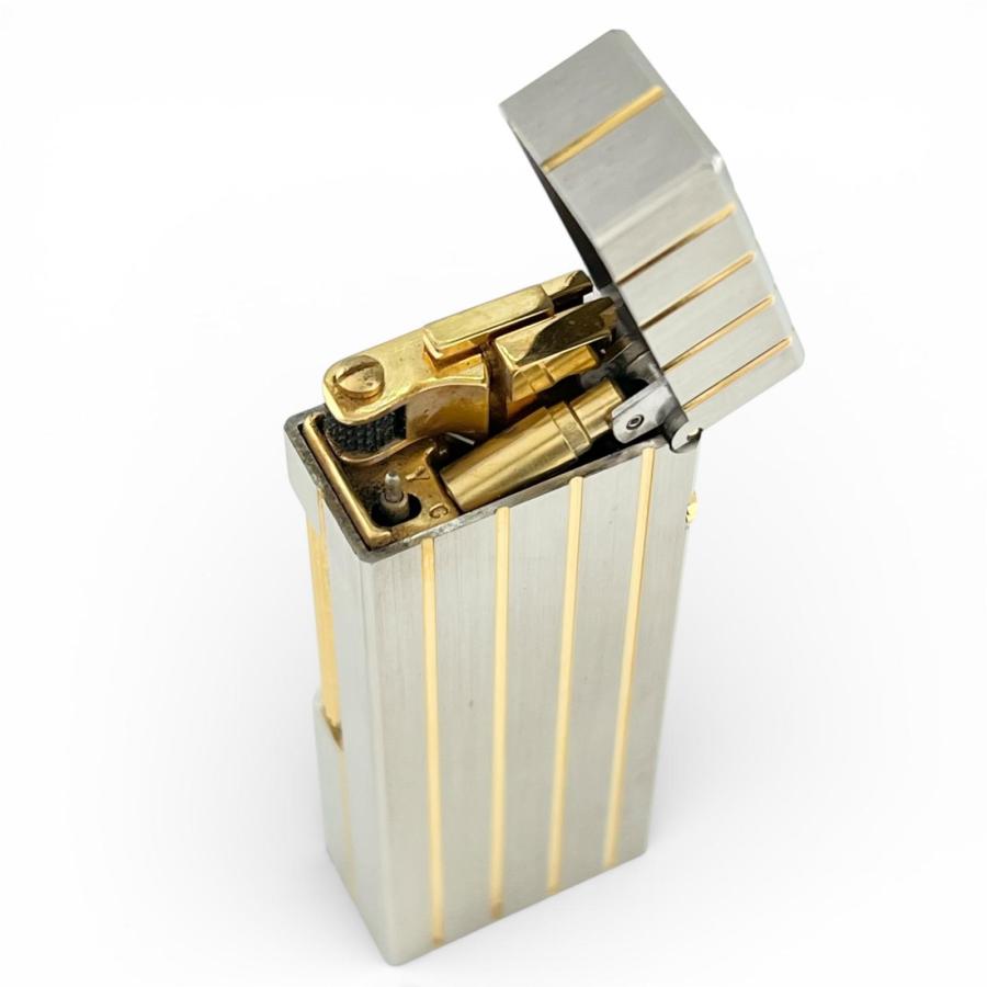 dunhill（ダンヒル） 極美品△Dunhill スクエア ストライプ柄