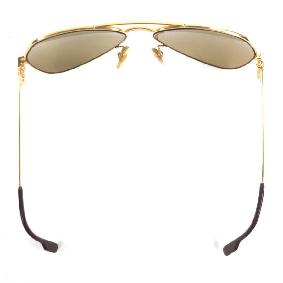 極美品▼Cartier カルティエ ヴィンテージ サントス ドゥ カルティエ ツーブリッジ ティアドロップ サングラス ゴールド ボルドー フランス製 メンズ Cartier（カルティエ） 極美品▽Cartier ヴィンテージ サントス ドゥ