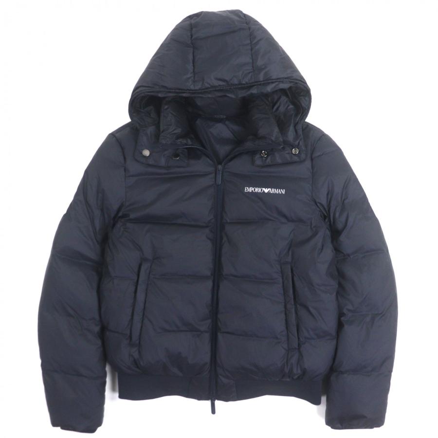 【新品未使用】emporio armani エンポリオアルマーニ　ダウン EMPORIO ARMANI 極美品▽EMPORIO エンポリオ アルマーニ 19AW ロゴ