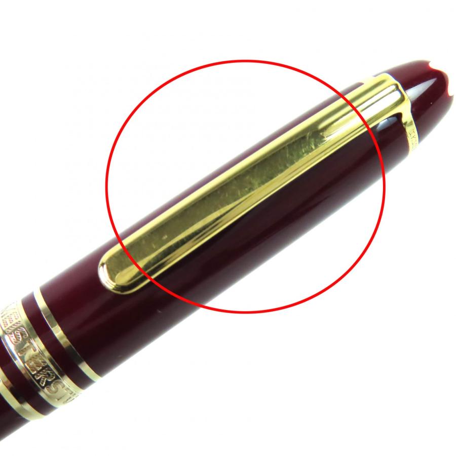 【美品 送料込み】モンブラン モーツァルト １１６ ボールペン ボルドー MONTBLANC（モンブラン） 美品△MONTBLANC マイスターシュテュック