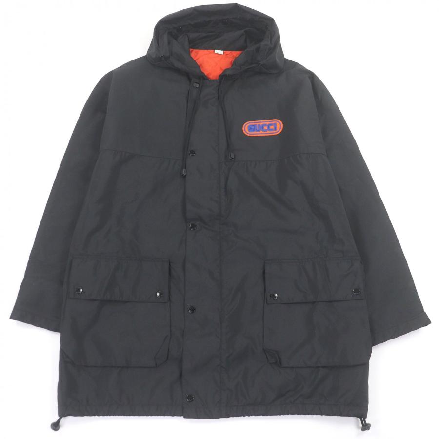 ジャケット GUCCI グッチ 難あり 黒 GUCCI（グッチ） 美品□GUCCI 512997 Sega Pool Patch Nylon Jacket
