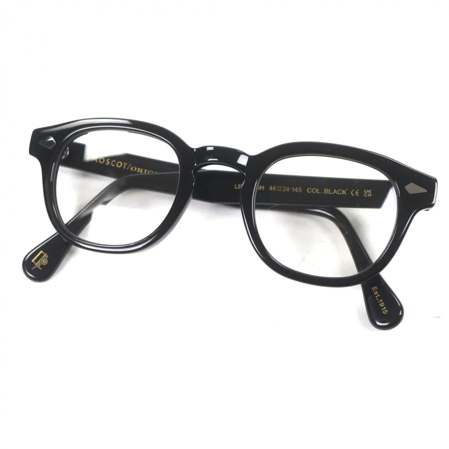 【極美品】MOSCOT モスコット　レムトッシュ　　ウェリントン　度入り　メガネ MOSCOT（モスコット） メガネ LEMTOSH レムトッシュ メンズ