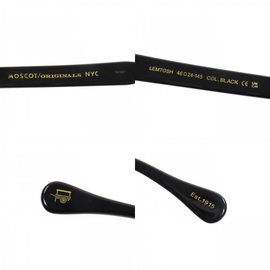 美品▽MOSCOT モスコット LEMTOSH レムトッシュ ウェリントン メガネ