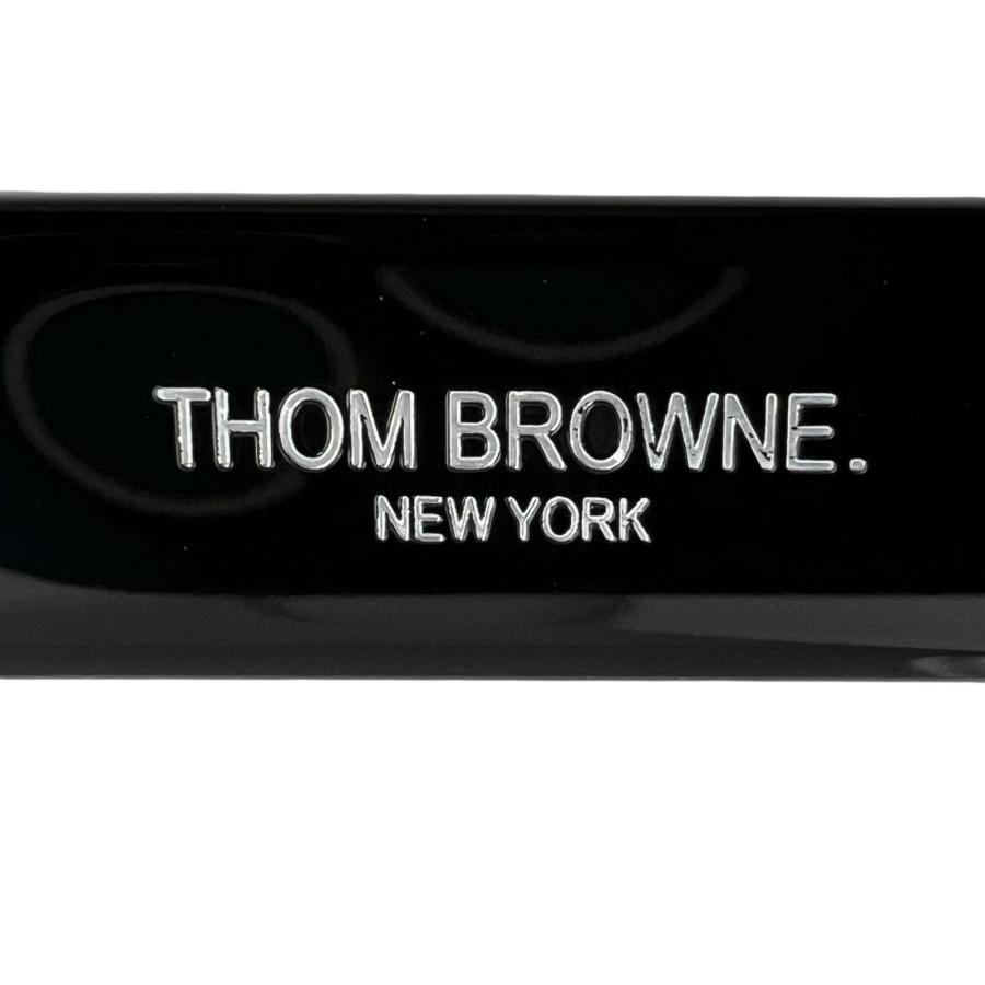 美品△THOM BROWNE トムブラウン TBX714-A-01AF スクエア メガネ 眼鏡