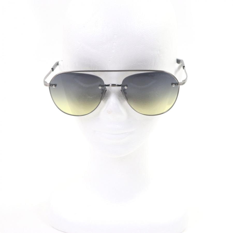 極美品□DITA ディータ DTS175 SYSTOIC-ONE ツーブリッジ グラデーションレンズ サングラス ガンメタリック 59□18-145 デモレンズ 日本製 メンズ 定価108,900円 極美品□DITA ディータ DTS175 SYSTOIC-ONE ツーブリッジ サングラス