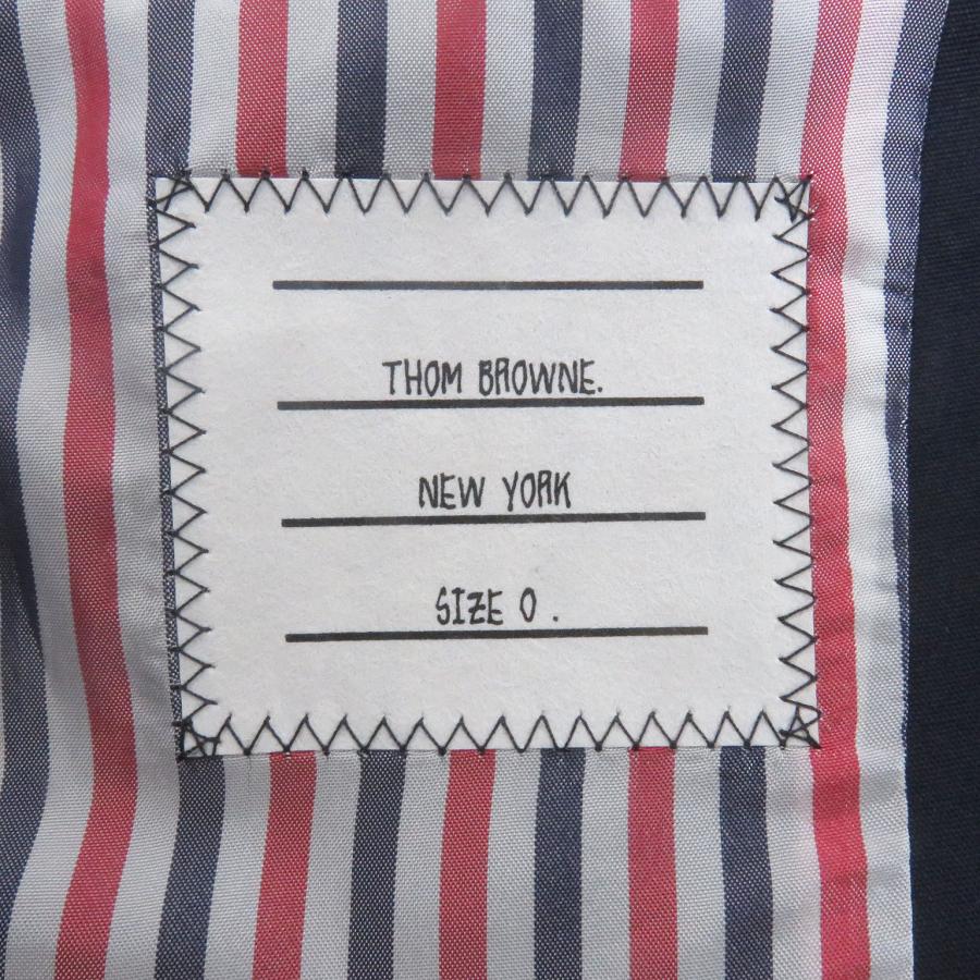 極美品□THOM BROWNE トムブラウン トリコロール 錨ボタン