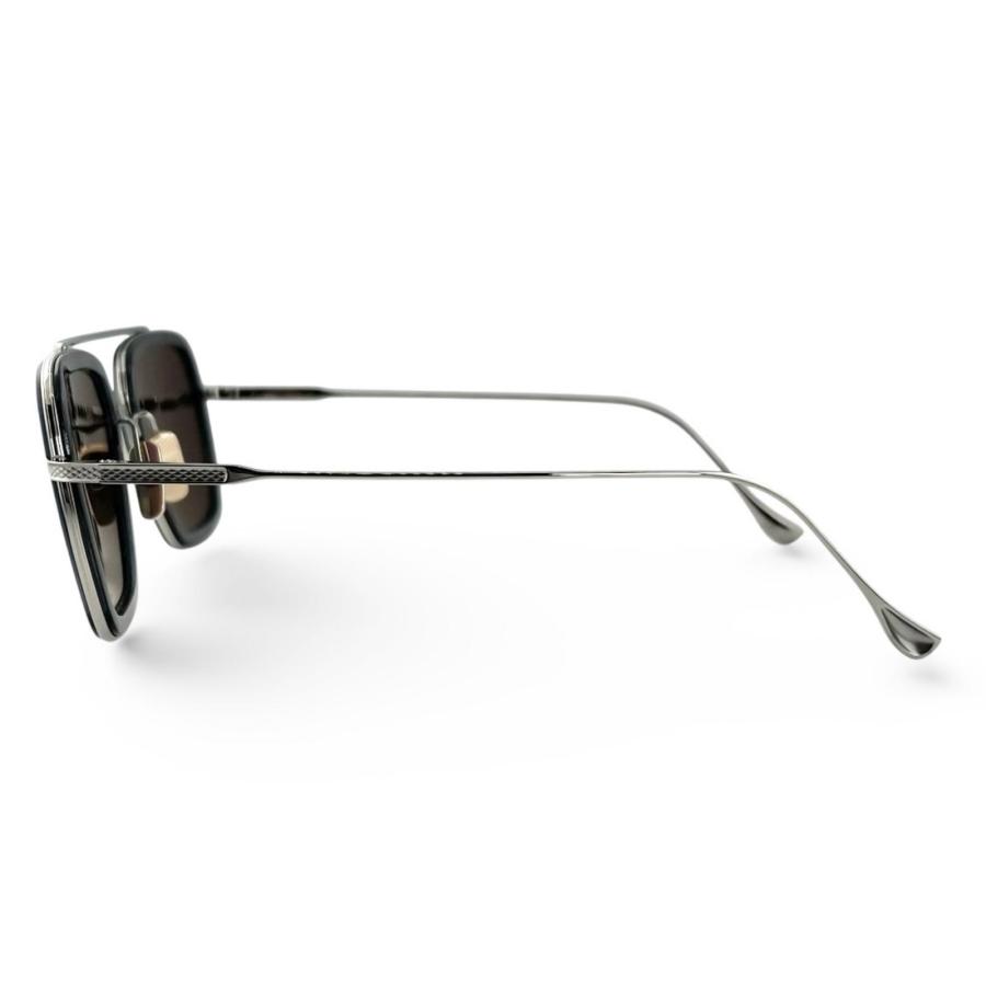 未使用品▲DITA ディータ FLIGHT.006 現行品 トニー・スターク着用(アイアンマン) ツーブリッジ サングラス ブラック 52□22 144_2