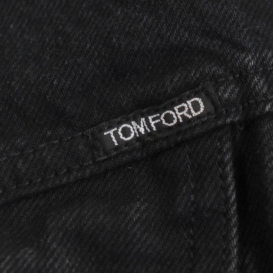 極美品▽TOM FORD トムフォード 2024年製 DJI001 DMC061S25 レザー 
