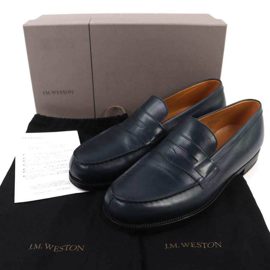 美品△J.M WESTON ジェイエムウエストン 180 シグニチャーローファー