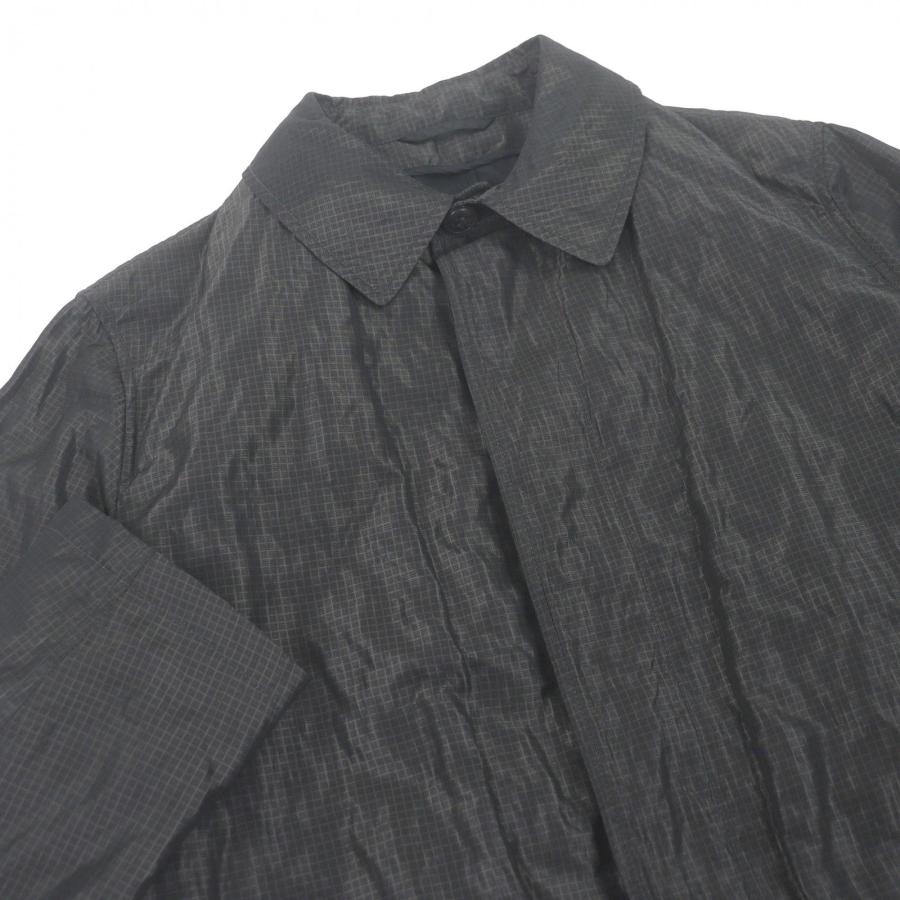 90s EMPORIO ARMANI イタリア製 ステンカラーコート マキシ丈 EMPORIO