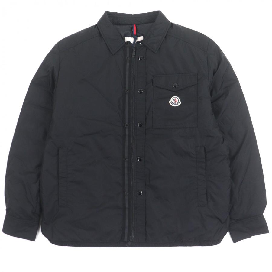 未使用品▼MONCLER モンクレール 22AW PYROLE ロゴワッペン付き ダブルジップアップ ダウンジャケット ブラック 2 国内正規品 メンズ MONCLER（モンクレール） 未使用品▽MONCLER 22AW PYROLE ロゴワッペン