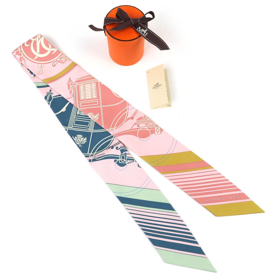 HERMES（エルメス） 未使用品△HERMES ツイリー マーブルシルク エクス
