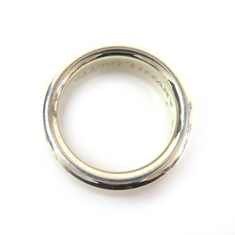 極美品　ティファニー 1837 ナロー 指輪　リング　シルバー 925 15号 TIFFANY&Co.（ティファニー） 極美品△TIFFANY&Co. 1997年製 1837
