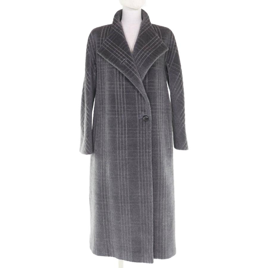 極美品◇Burberrys バーバリー ウール モヘア イタリア製生地使用 ロゴ