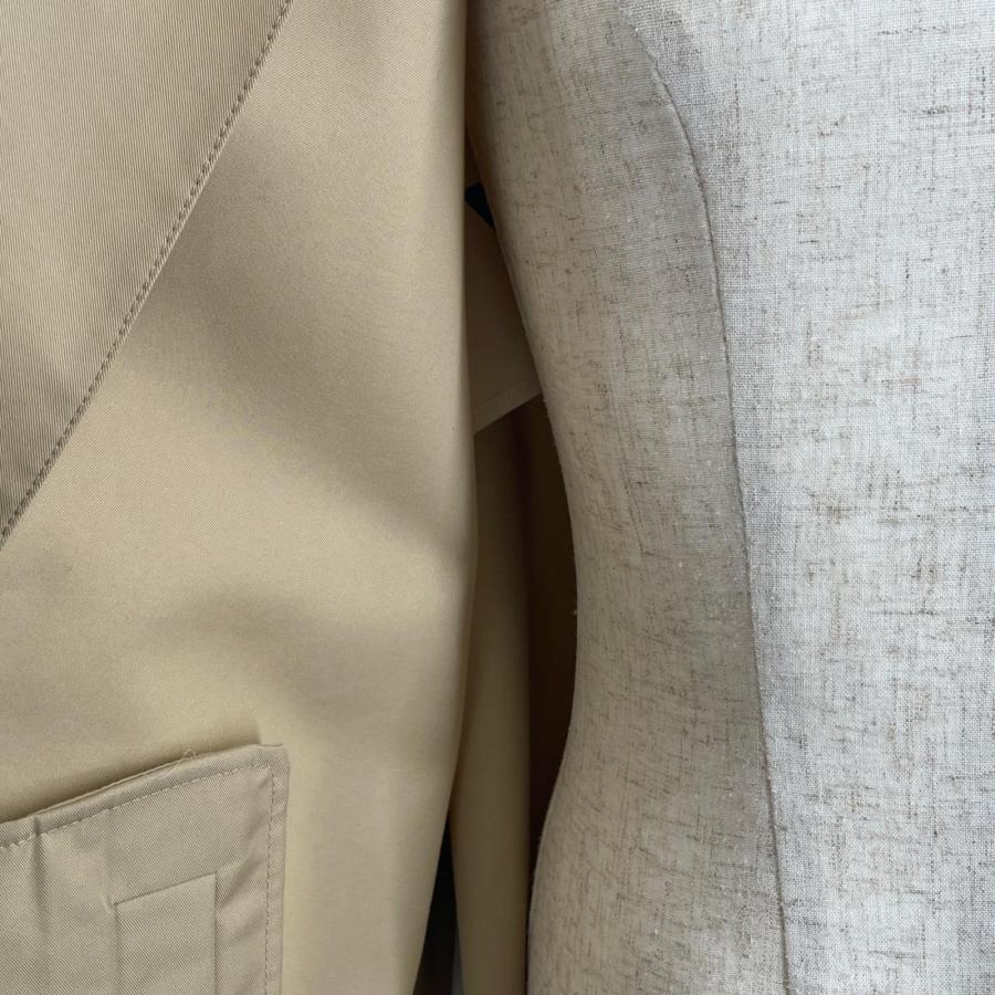 極美品▲WEEKEND MaxMara ウィークエンドマックスマーラ 2023年製 サイドボタン Aライン コート 36 正規品　レディースの画像