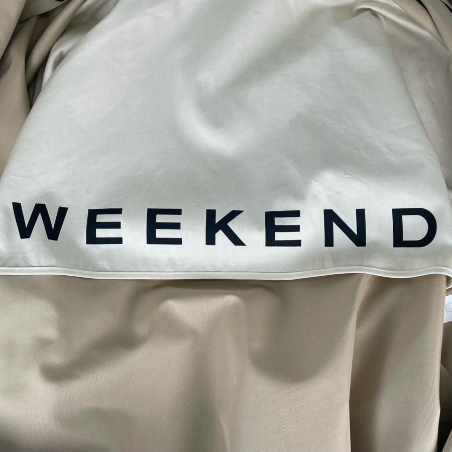 極美品▲WEEKEND MaxMara ウィークエンドマックスマーラ 2023年製 サイドボタン Aライン コート 36 正規品　レディースの画像