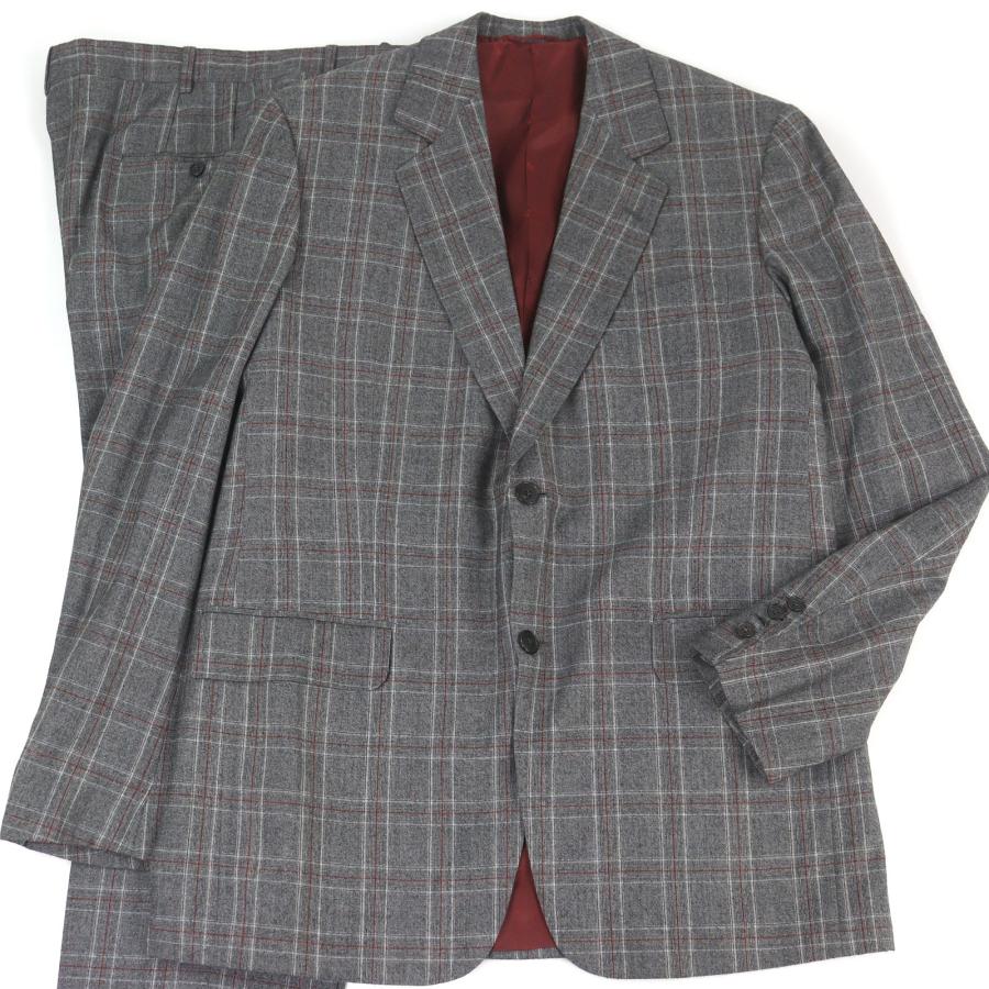 【oocyan 専用　極美品】エルメス HERMES メンズ スーツ ジャケット HERMES（エルメス） 美品□HERMES ウール100％ チェック柄 sur mesure