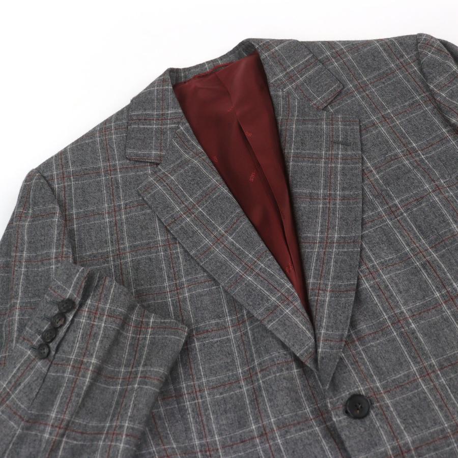 HERMES（エルメス） 美品□HERMES ウール100％ チェック柄 sur mesure