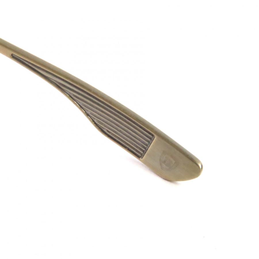 極美品△DITA ディータ DTX423 SCHEMA-FIVE メガネ 眼鏡 アイウェア クリアブルー（マーブル) ゴールド 53□18 145 日本製 定価103400円_7
