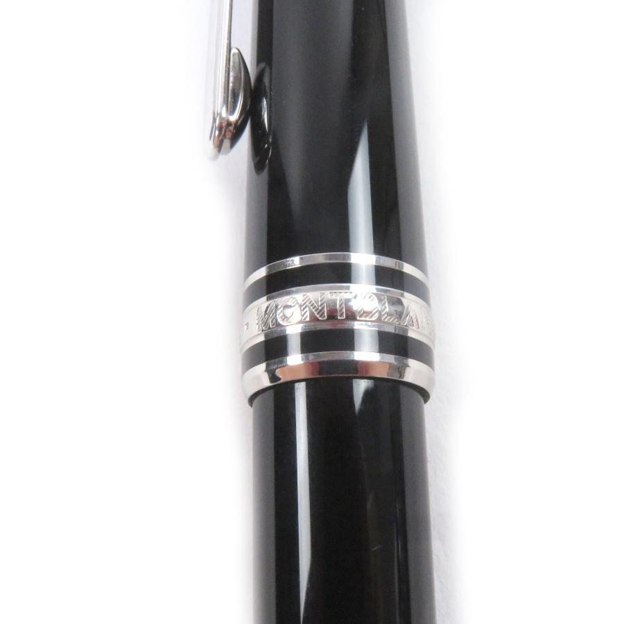 美品□MONTBLANC モンブラン マイスターシュテュック クラシック プラチナライン ボールペン ブラック シルバー ドイツ製 メンズ 筆記確認済み MONTBLANC（モンブラン） 美品□MONTBLANC マイスターシュテュック