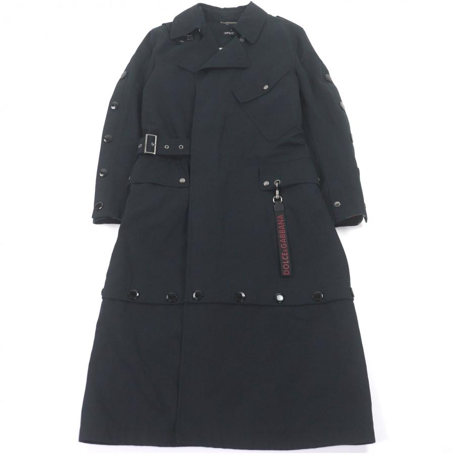 極美品□DOLCE&GABBANA ドルチェ＆ガッバーナ 黒タグ ロゴワッペン