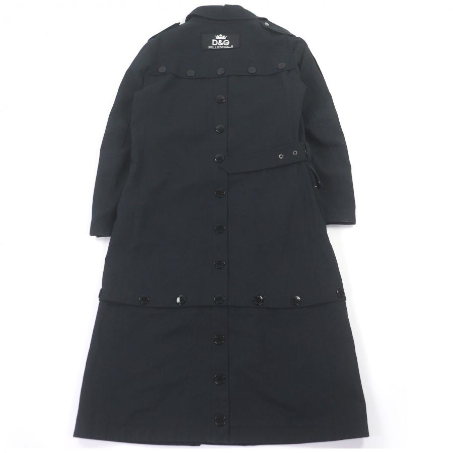 極美品□DOLCE&GABBANA ドルチェ＆ガッバーナ 黒タグ ロゴワッペン