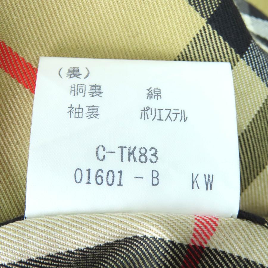 極美品△Burberrys バーバリー ヴィンテージ コットン100％ 裏地ノバ