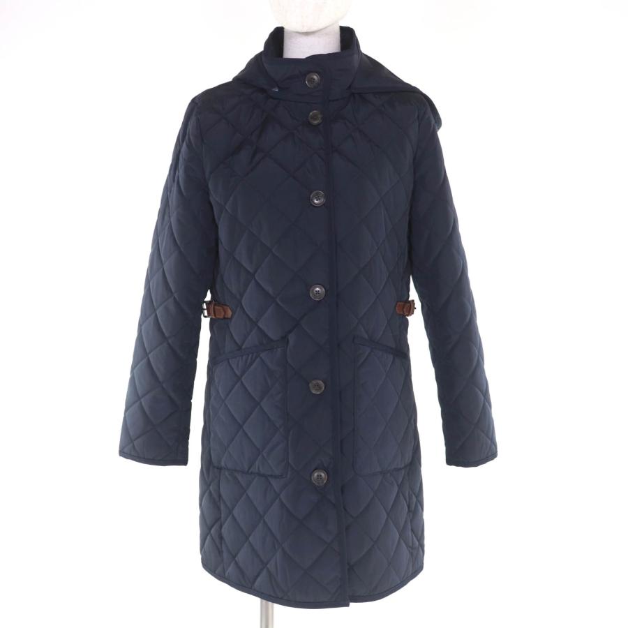 極美品◇LAUREN RALPH LAUREN ローレン ラルフ レザー使い ロゴ金具